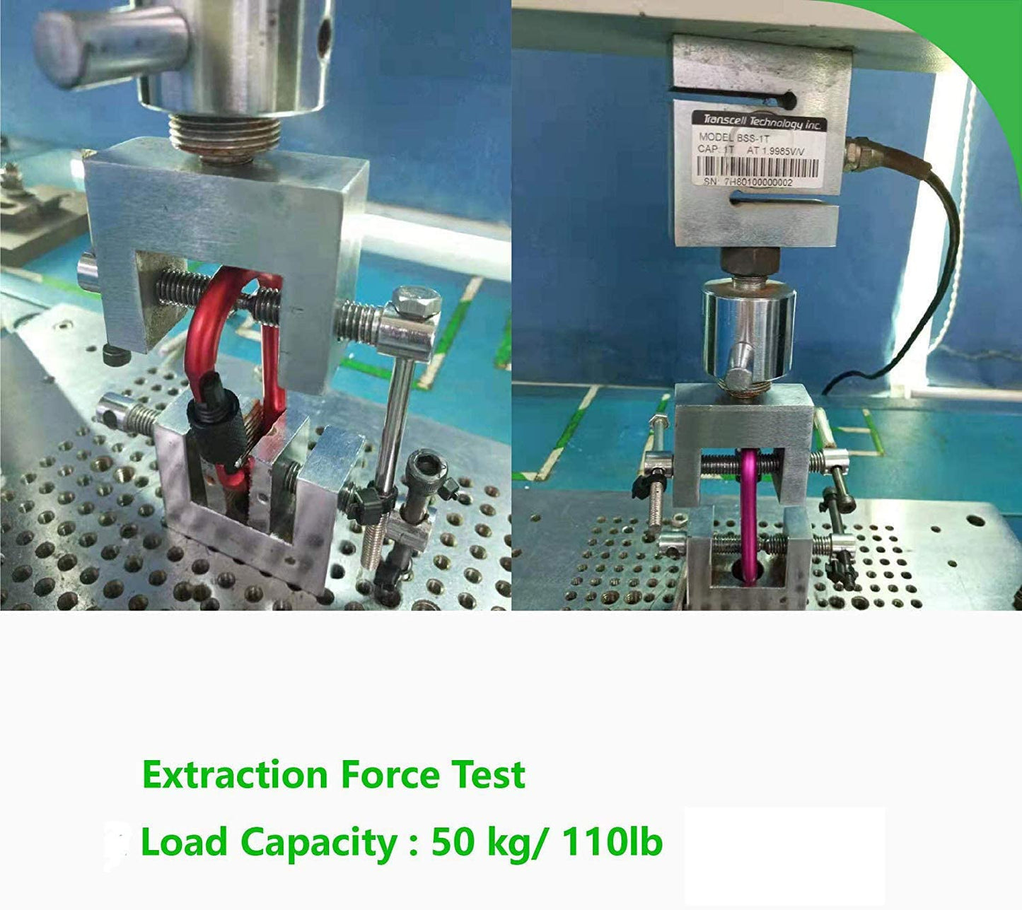 Carago Carabiner Clips with Screw Gate, 10 Pack Carabiners Hiking Clips with 7.5mm Diameter Aluminum Rod (10 Color (10 Pack))