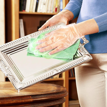 Teivio Disposable Gloves, 1000 Pcs Plastic Gloves for Kitchen Cooking Cleaning Food Handling