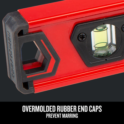 CRAFTSMAN Torpedo Level, 9 Inch, With Shock Absorbing End Caps (CMHT82390)