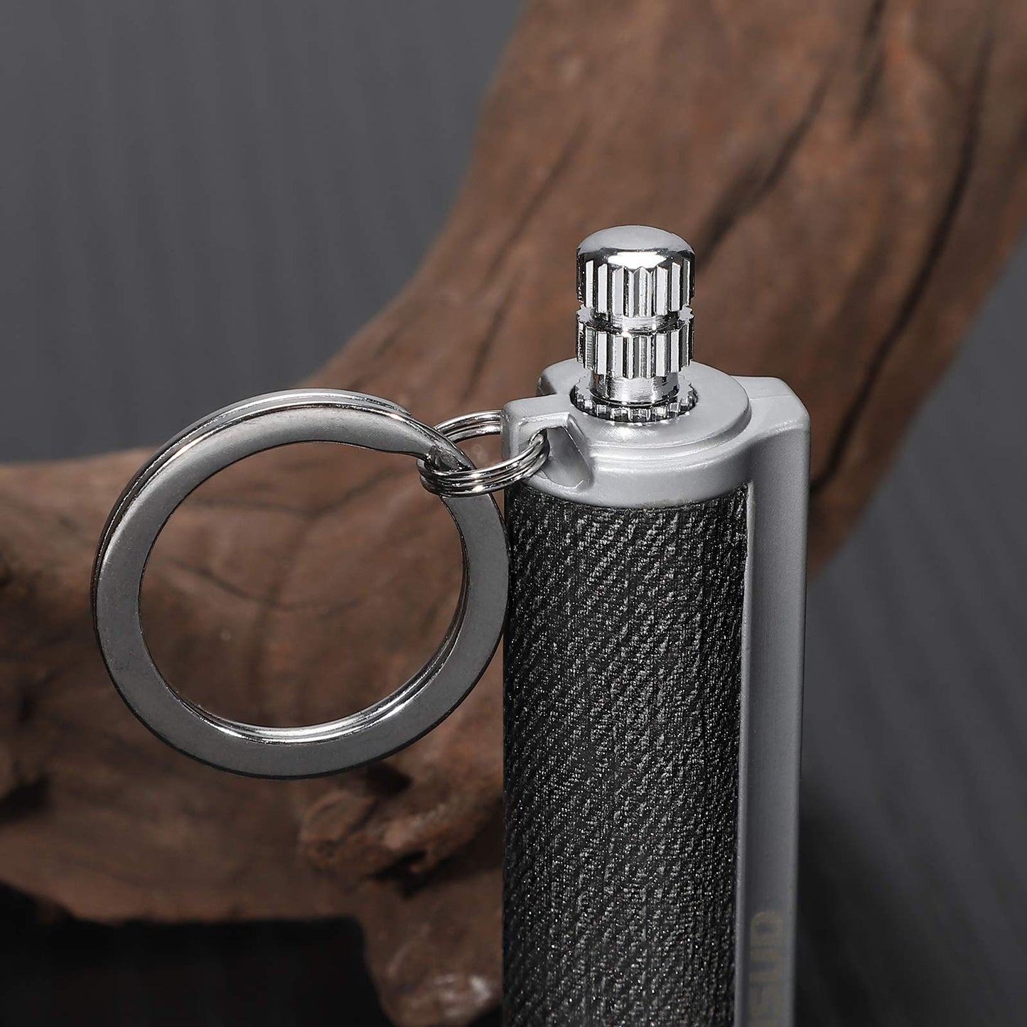 YUSUD 2 Pack Permanent Match Infinity Lighter with Multitool Keychain, Reusable Waterproof Match Strike Anywhere, Forever Flint Fire Starter for Outdoor Survival Tool for Men