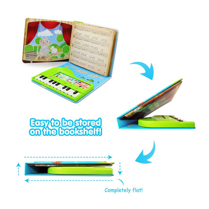 BEST LEARNING My First Piano Book - Educational Musical Toy for Toddlers Kids Ages 3-5 Years - Ideal 3, 4 Year Old Boy or Girl Birthday Present