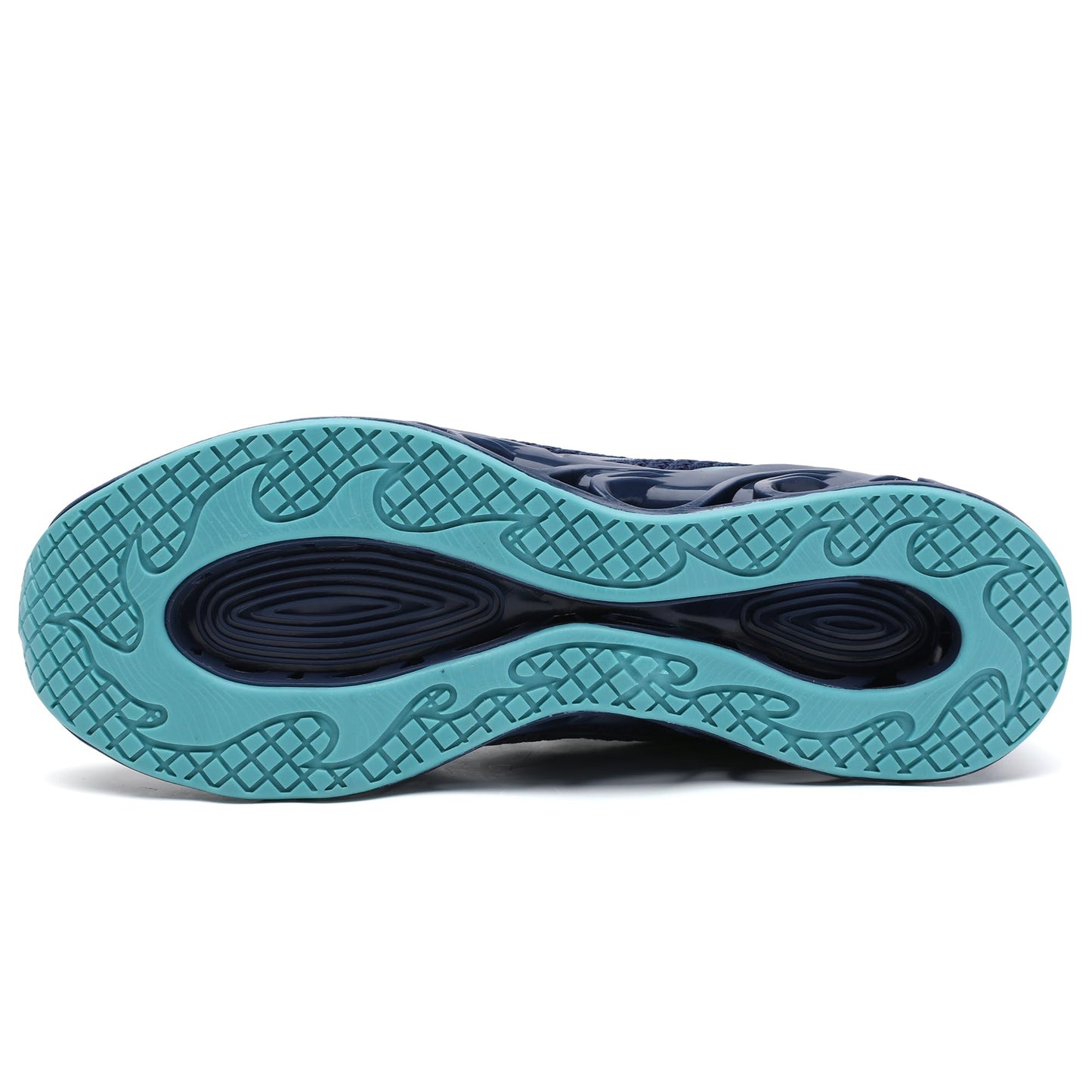 wanhee Running Shoes for Men Sneakers Blue Size 9.5 Athletic Jogging Tennis Walking Shoes Breathable Fashion Gym Runner Trail Workout Shoes