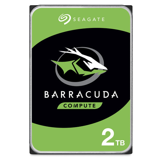 Seagate BarraCuda 2TB Internal Hard Drive HDD – 3.5 Inch SATA 6Gb/s 7200 RPM 256MB Cache – Frustration Free Packaging (ST2000DM008/ST2000DMZ08)