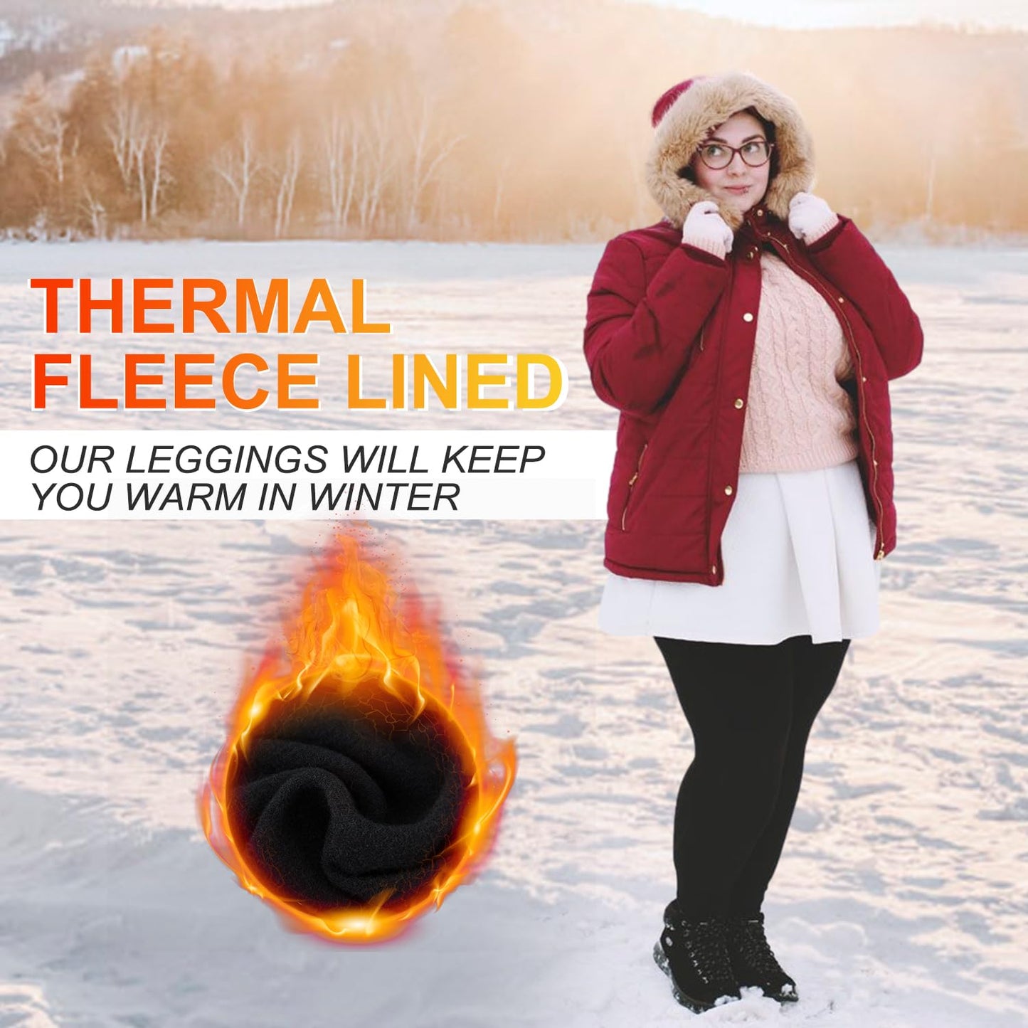 FULLSOFT 2 Pack Plus Size Fleece Lined Leggings with Pockets for Women - High Waist Stretchy 1X-4X Yoga Pants - Thermal Leggings for Winter Workout Running(2XL-Black,Grey)