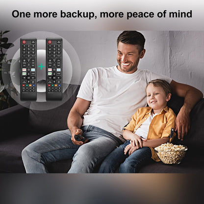 【Pack of 2】 New Universal Remote for All Samsung TV Remote, Replacement Compatible for All Samsung Smart TV, LED, LCD, HDTV, 3D, Series TV