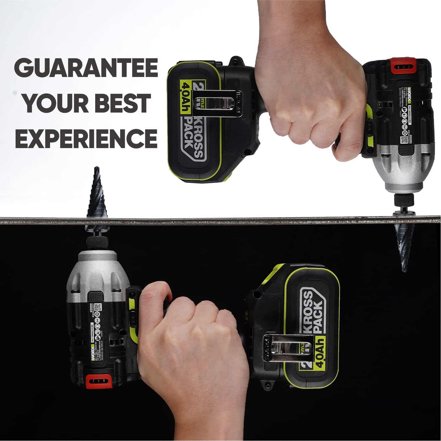 toolant Four Spiral Flute Cobalt Step Drill Bit(Pro), 3/16" - 7/8"(12 Step Size) Impact Ready Unibit Step Drill Bit, 1/4" Hex Shank Step Bit for Metal, Stainless Steel, Aluminum, Plastic