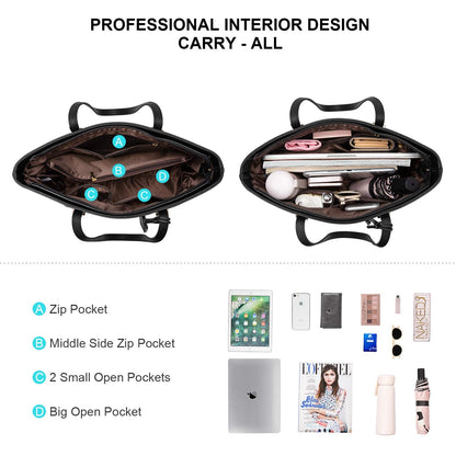 LOVEVOOK Purses and Handbags for Women Fashion Tote Bags Shoulder Bag Top Handle Satchel Bags