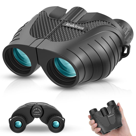 Binoculars 15x25 for Adults,Waterproof Durable & Clear Binoculars with Low Light Night Vision for Sightseeing,Concerts and Bird Watching