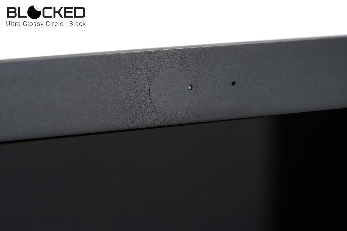 Stackable Webcam/Camera Vinyl Covers | 95 Low-Tack Restickable Webcam Sticker | 5-Sizes | Black 95-Pack (Muted Matte)