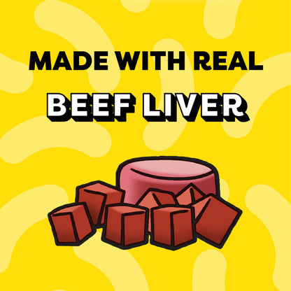 Temptations Creamy Puree Squeezable Lickable Wet Cat Treats with Beef Liver, 0.42 oz. Tubes, 4 Count, Pack of 11 (44 Total)