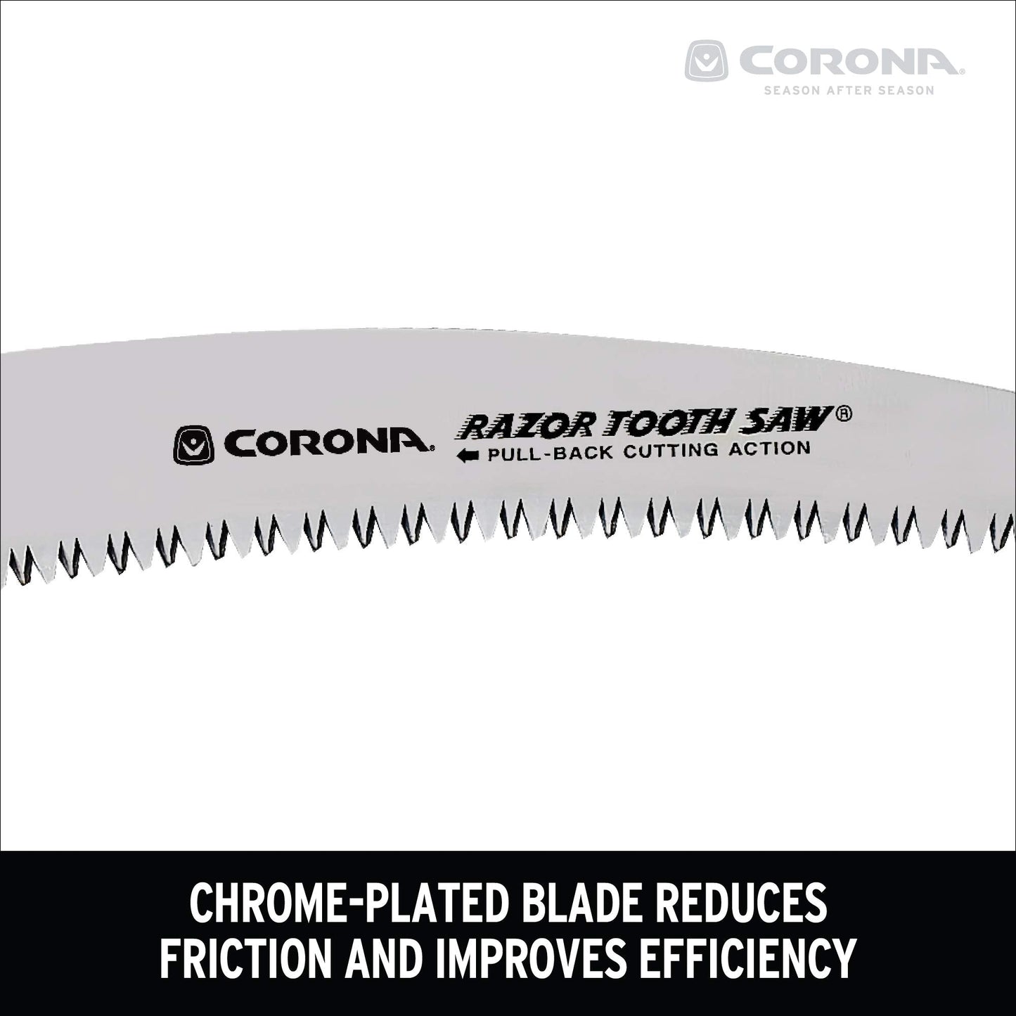 Corona Razor Tooth Folding Saw - 10 Inch Curved Blade