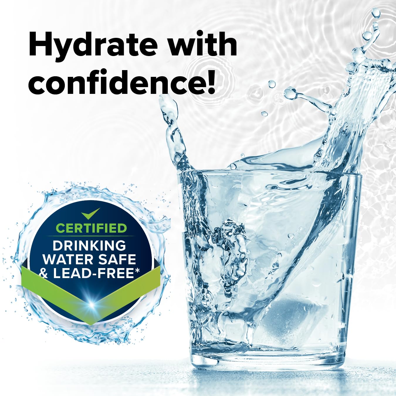 Camco TastePURE 25-Ft - RV Drinking Water Hose - Contains No Lead, No BPA & No Phthalate - Features Reinforced Design & Crafted of PVC - 1/2” Inside Diameter, Made in the USA (22733)