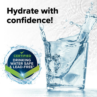 Camco TastePURE 25-Ft - RV Drinking Water Hose - Contains No Lead, No BPA & No Phthalate - Features Reinforced Design & Crafted of PVC - 1/2” Inside Diameter, Made in the USA (22733)