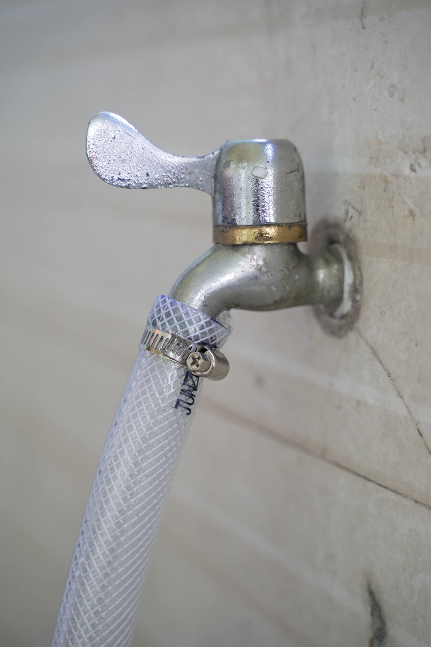 3/4" ID x 1" OD - 10 Ft High Pressure Braided Clear PVC Tubing Flexible Vinyl Tube, Heavy Duty Reinforced PVC Hose Tubing, BPA Free and Non Toxic