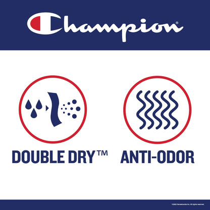 Champion Women's The Infinity Racerback Sports Bra, Moderate Support, Seamless, Moisture Wicking, White, Medium