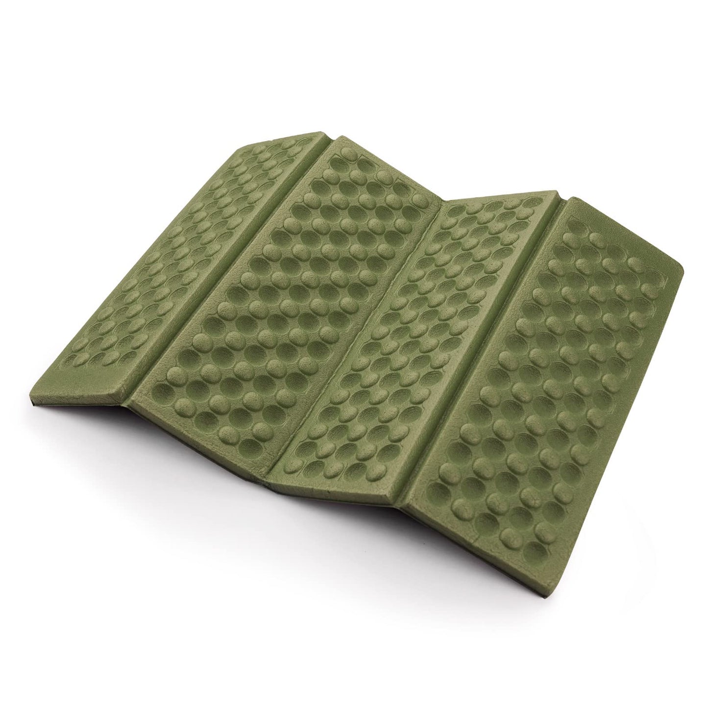 Sitting Pad for Backpacking, Sit Upon Pads Camping Hiking,Outdoor Foam Folding Mat, Small Seat Cushion, Compfort, Portable and Lightweight Green