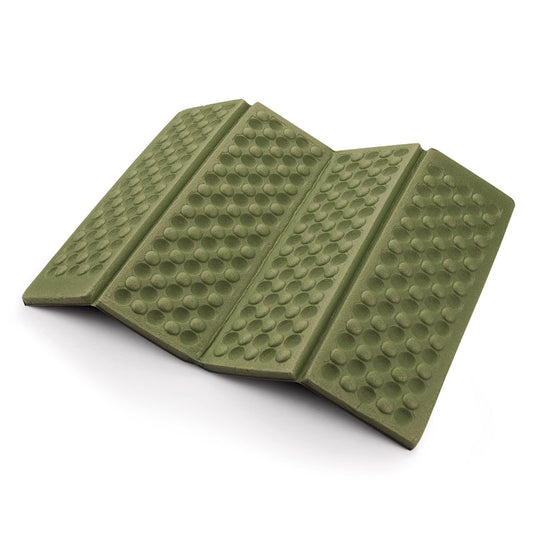 Sitting Pad for Backpacking, Sit Upon Pads Camping Hiking,Outdoor Foam Folding Mat, Small Seat Cushion, Compfort, Portable and Lightweight Green
