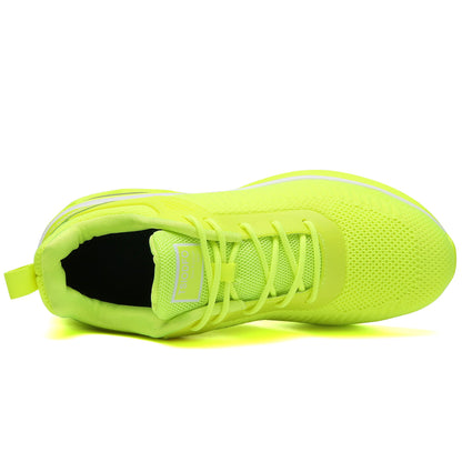 SKDOIUL Running Shoes for Women Sneakers Size 9.5 Fluorescent Green Athletic Tennis Walking Sneakers Woman Fashion Sport Gym Workout Shoes
