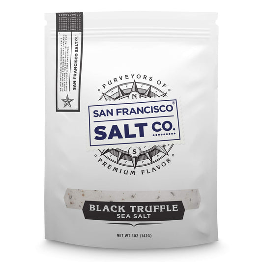 5 oz. Resealable Pouch - Authentic Italian Black Truffle Salt by San Francisco Salt Company