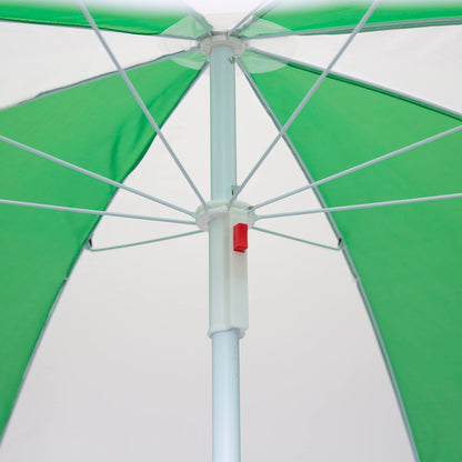 Stansport Picnic Table and Umbrella Combo - Green (G-915)