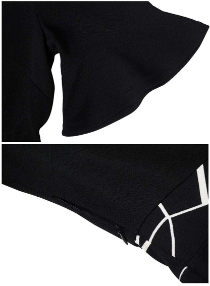 RANPHEE Elegant Dresses for Women 2025 Cute Wedding Guest Spring Semi Formal Knee Length Flowy Flattering Dress to Hide Tummy M