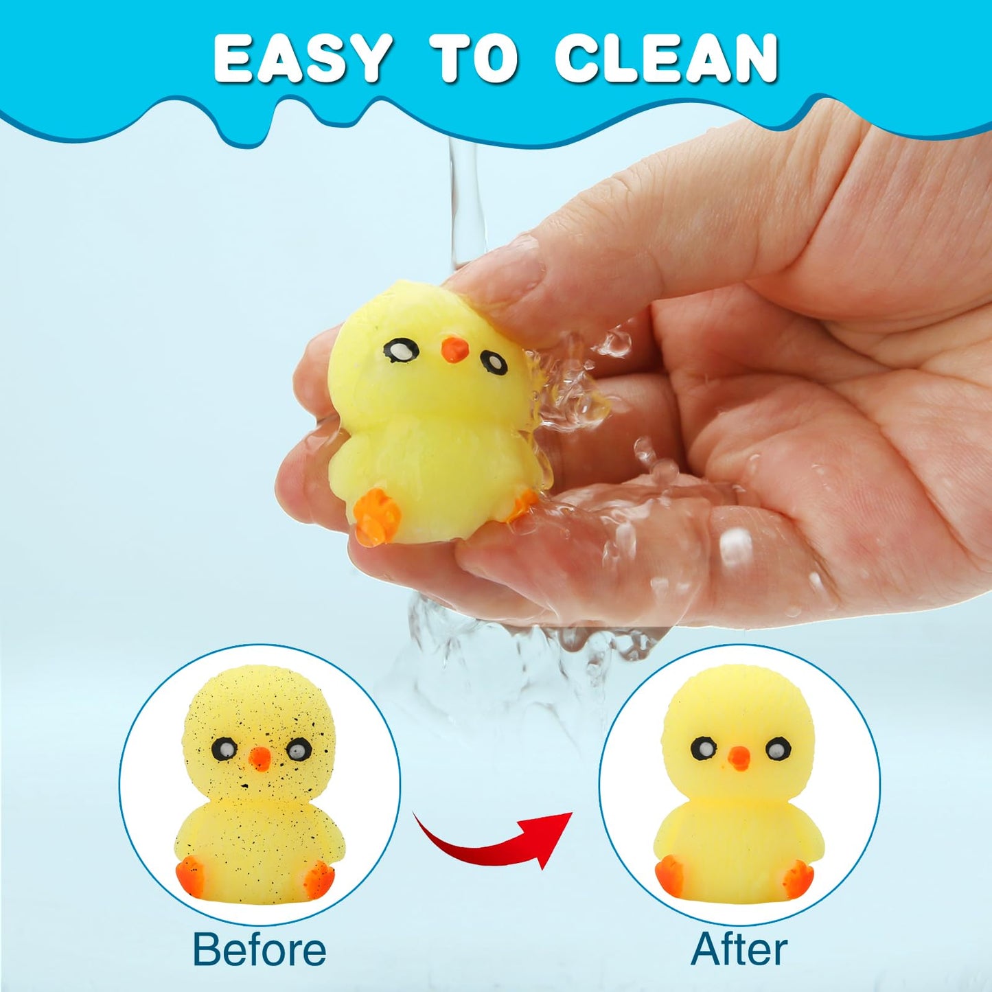 30 Pack Squishy Toys, Kawaii Squishies Party Favors for Kids 4-8 8-12 Treasure Box Toys for Classroom Birthday Xmas Gifts Goodie Bag Mini Animals Mochi Squishy Stress Relief Sensory Toys Random