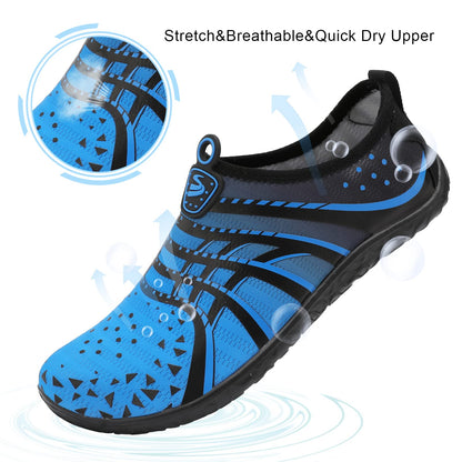 Spesoul Womens and Mens Water Shoes Breathable Quick Dry Swim Shoes Barefoot Aqua Socks Beach Shoe for Pool River Yoga Outdoor Water Sports 13-14 Women/10.5-11.5 Men