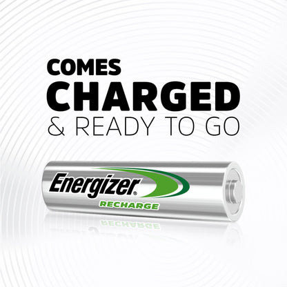 Energizer Power Plus Rechargeable AA Batteries (8 Pack), Double A Batteries