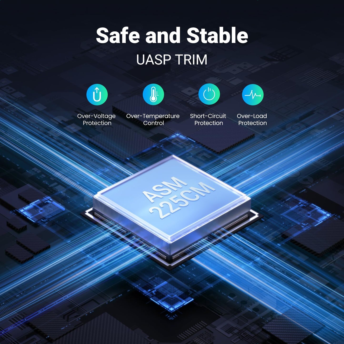 UGREEN 2.5" Hard Drive Enclosure USB 3.0 to SATA III Adapter Supports 2.5 Inch SSD & HDD 9.5mm 7mm External Hard Drive Enclosure with UASP Compatible with WD Seagate Toshiba Samsung Hitachi - Black