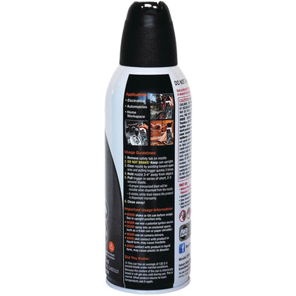 Falcon Safety Dust Off DPSXLRCP Compressed Gas, 10 Oz, Pack of 12