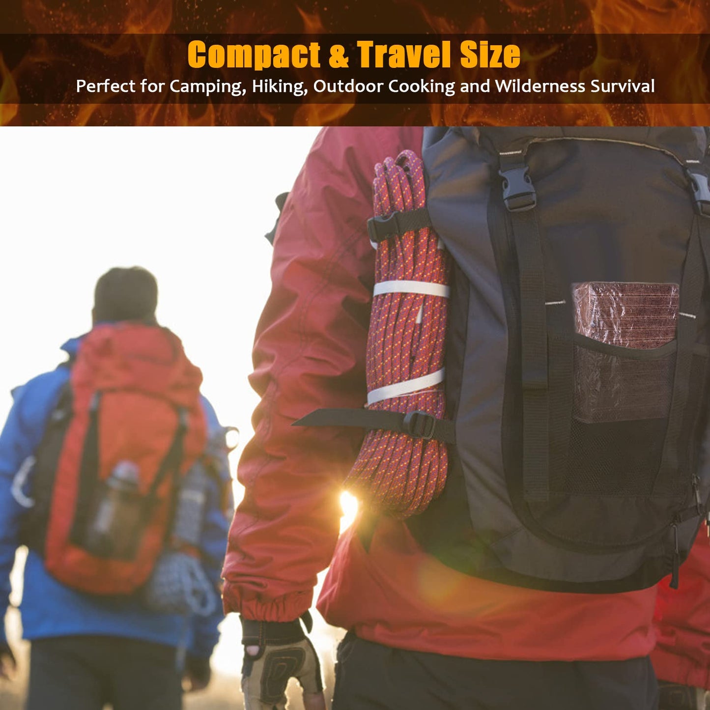 Realcook Natural Fire Starter Cubes: Upgraded 36 Firestarters Kindling