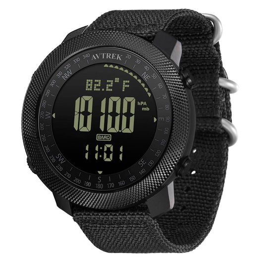 AVTREK Mens Outdoor Sport Tactical Survival Watches Hiking Digital Wrist Watch Swimming Military Army Altimeter Barometer Compass Watches