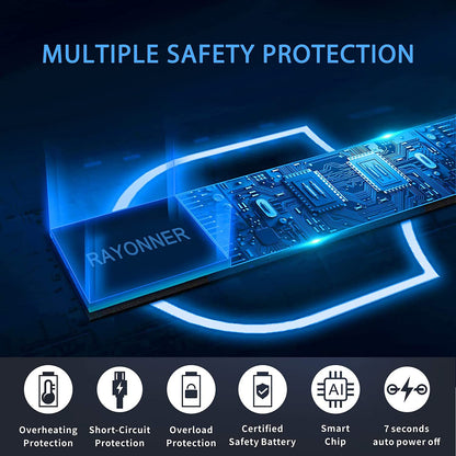 RAYONNER Lighter Electric Candle Lighters Rechargeable USB Lighter Arc Lighters for Candle Camping (1Pack, Rose Gold)