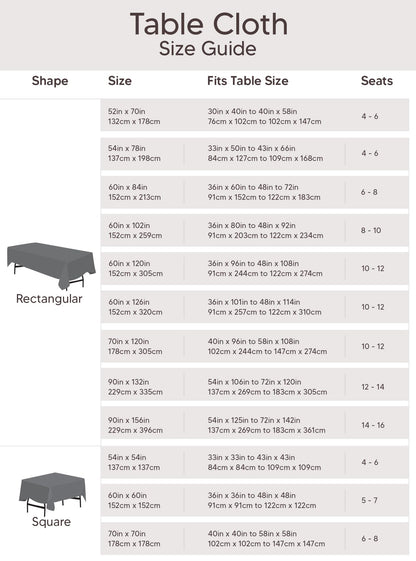 Utopia Kitchen 2 Pack 6 Foot Rectangle Table Cloth [60x102 Inches, Royal Blue] Stain and Wrinkle Resistant Tablecloth Washable Polyester Cover for Dining, Buffet Parties, Picnic and Weddings