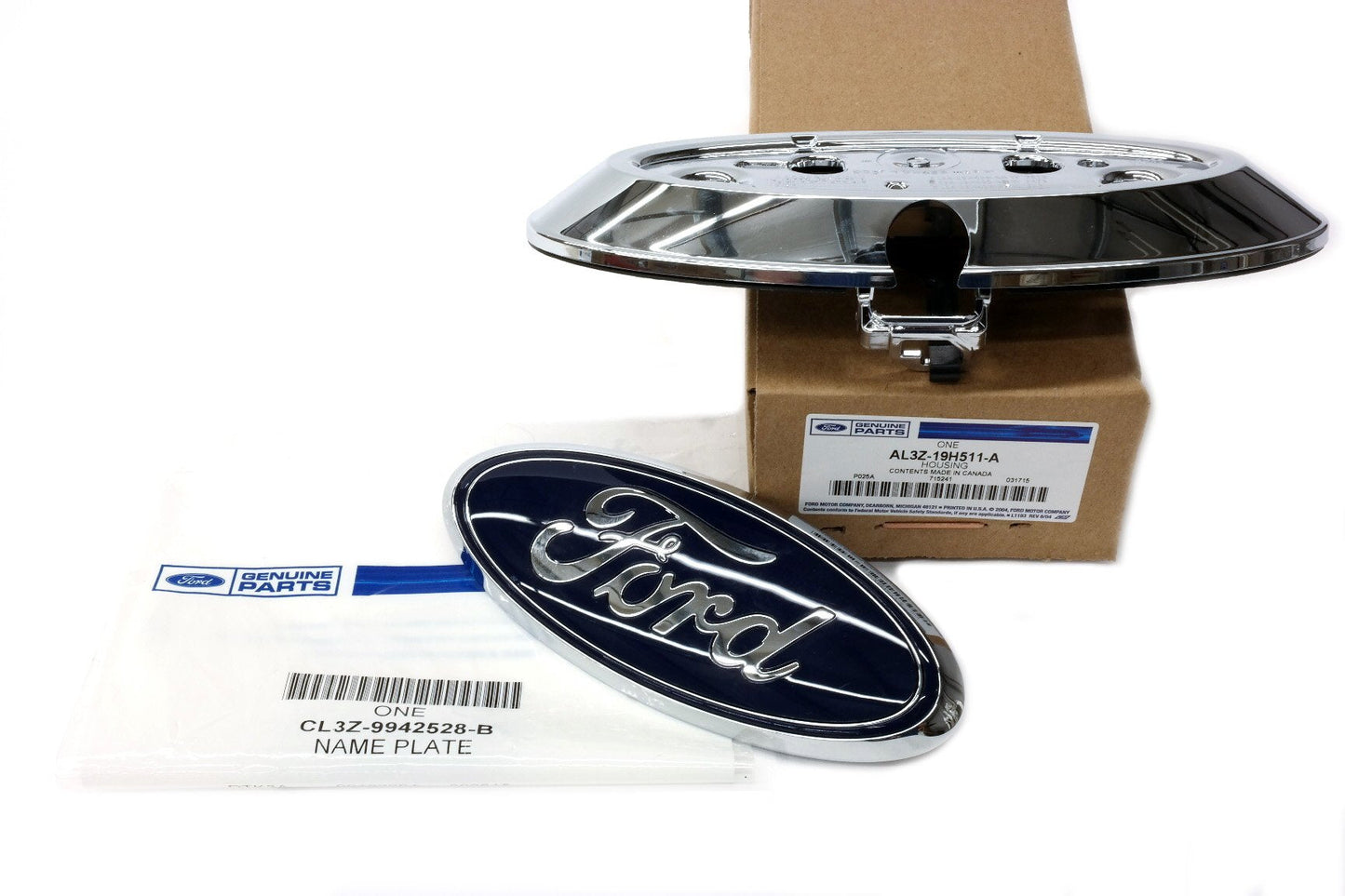 2009-2014 Ford F-150 Tailgate Back Up Camera Housing Bezel & Emblem UPDATED OEM