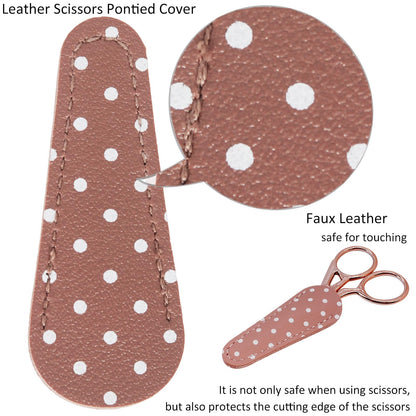 BIHRTC 3.6 Inch Embroidery Scissors Small Precision Embroidery Scissors Stainless Steel Crafting Shears for Needlework Threading Sewing Handcraft Crochet Artwork DIY Tools