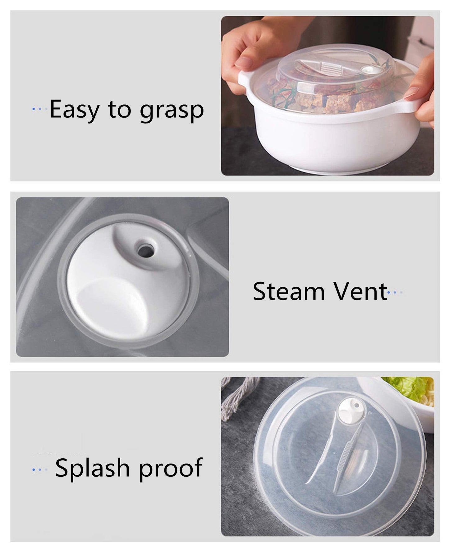 Zdesign Microwave Ramen Cooker Noodle or Soup Bowl Easy Mac Perfect for Breakfast, College Dorm Essentials for Boys Girls,Office, Dishwasher-Safe, BPA-Free, 51OZ/1.52L