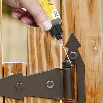 Qucship Door Hinge Lubricant 1 oz Needle Oiler, Upgraded Squeaky Door Hinge Lubricant for Lock, Tools, Bicycles