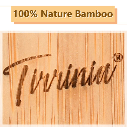 Tirrinia Portable Wine Picnic Table, Ideal Wine Gift for Women Men, Small Folding Outdoor Picnic & Cheese Tray with 2 Wine Glasses Holder for Camping, Park, Beach, Garden, Concerts