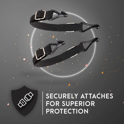 STLFLX - MetGUARDZ Replacement Straps, Replacement Straps for Pull-On Safety Boots and Shoes, Metatarsal Guard Straps, 4 Adjustable Straps per Set