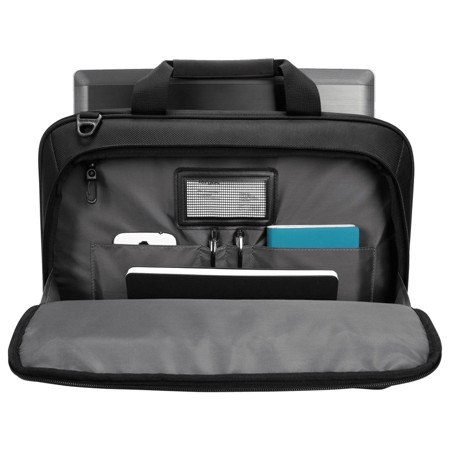 Targus CityLite Laptop Briefcase Shoulder Messenger Bag for 15.6-Inch Laptop, Black (TBT053US)