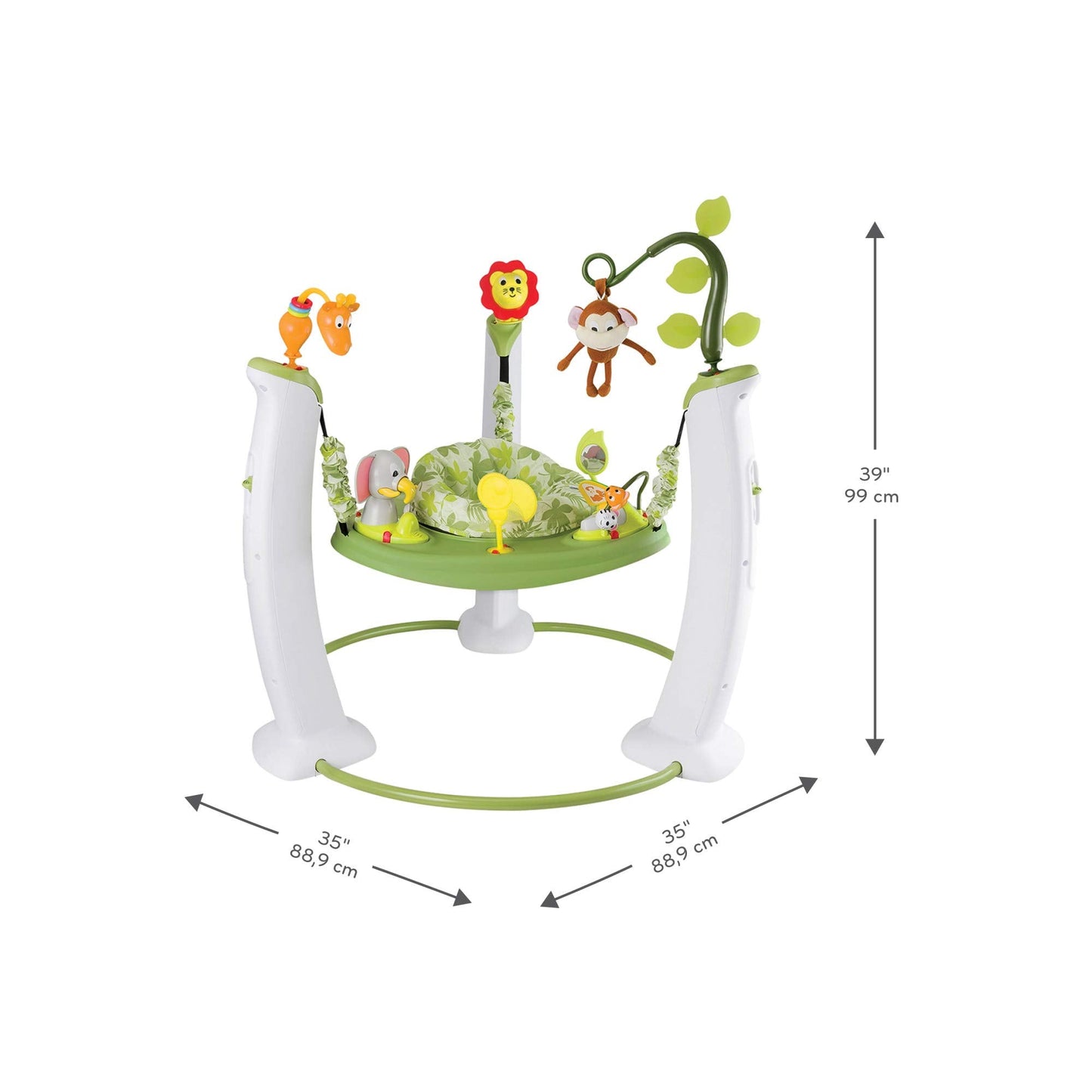 Evenflo Exersaucer Activity Center, Safari Friends, Safari Friends,Less than 18 months