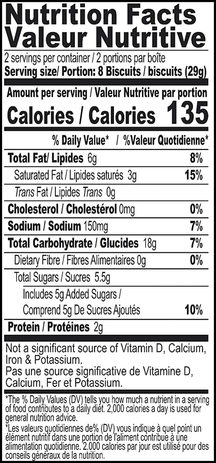 Britannia Crackers 50 50 Sweet and Salty Biscuit 2.19oz (62g) - Delicious, Light & Crispy Grocery Cookies - Best Treat for Friends & Family (Pack of 4)