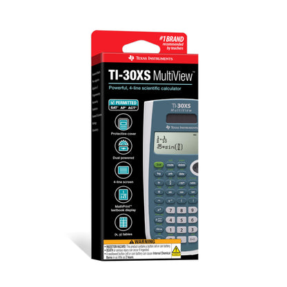 Texas Instruments TI-30XS MultiView Scientific Calculator