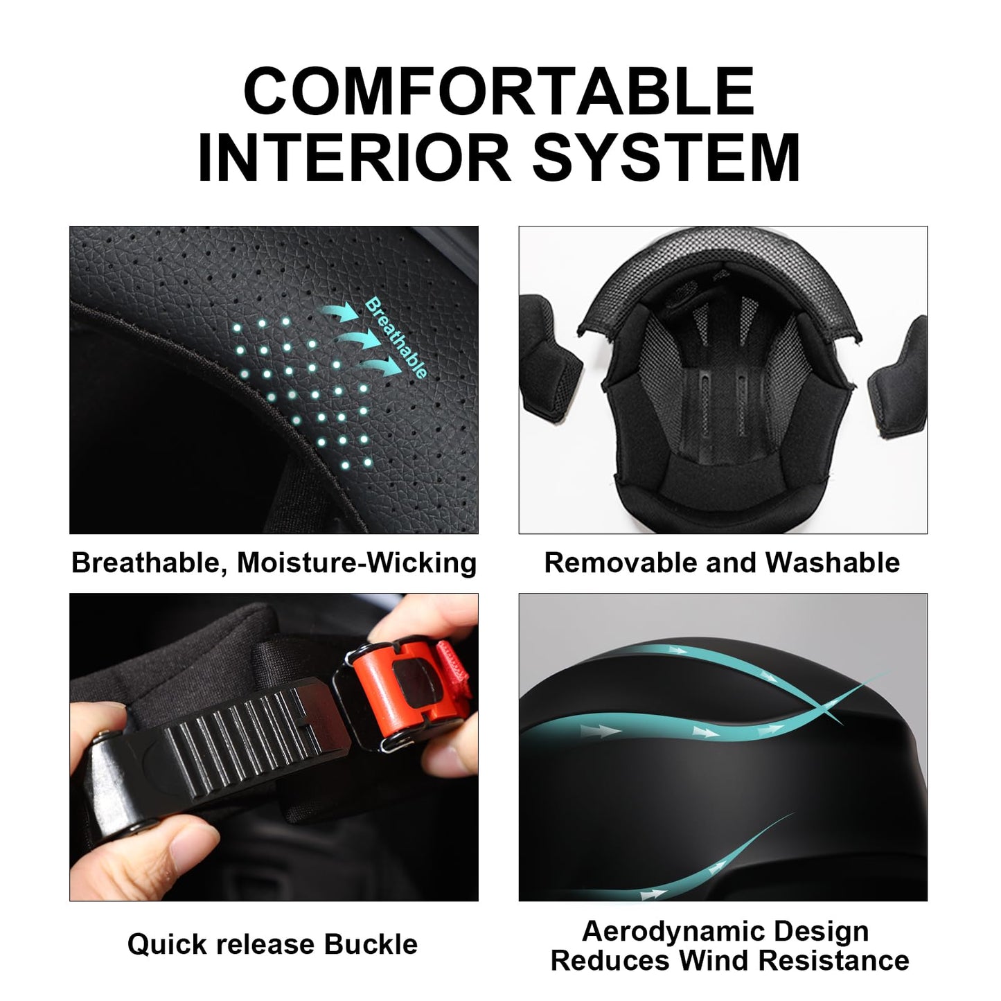 TRIANGLE Motorcycle Helmets Full Face Motorcycle Helmet for Men & Women with Tinted and Clear Visor Meet Dot Approved