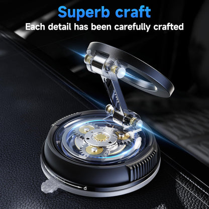 Car Phone Holder for Magsafe [78+LBS Strongest Suction & 2400gf Magnetic] 360° Adjustable Car Phone Mount, Phone Holders for Your Car for iPhone 17 Pro Max 16 15 14 13 12 Air Plus (Carbon Fiber)