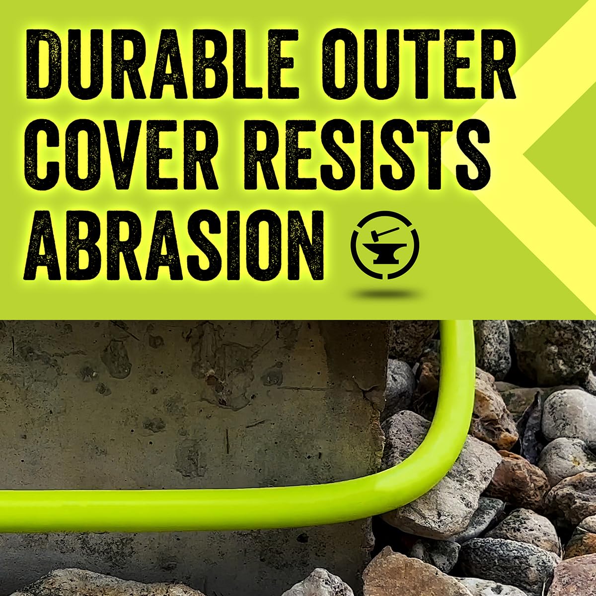 Flexzilla Garden Hose 5/8 in. x 50 ft., Lightweight All-Weather Water Hose, Durable and Flexible, Leak-Free Connections