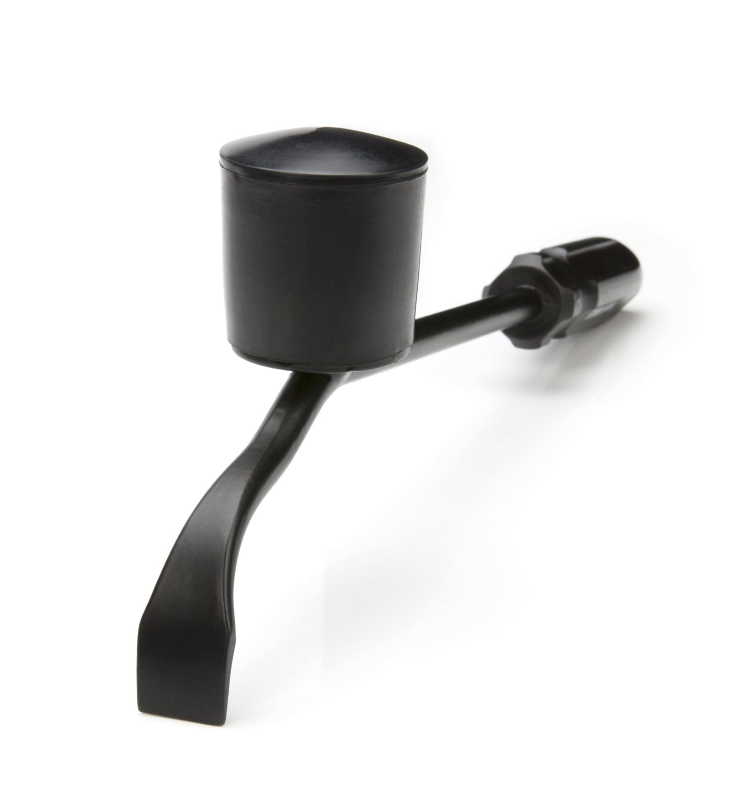 Steelman Hubcap Remover Tool for Auto Mechanics, Heavy-Duty Steel, Large Rubber Hammer Face, Wide Prying Blade, Secure Grip