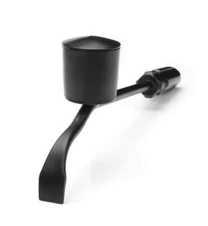 Steelman Hubcap Remover Tool for Auto Mechanics, Heavy-Duty Steel, Large Rubber Hammer Face, Wide Prying Blade, Secure Grip