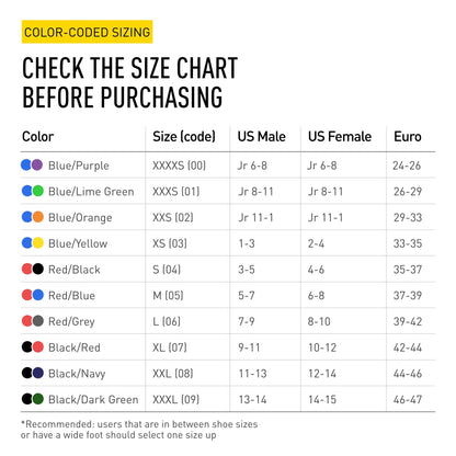 FINIS Long Floating Fins , Red/Black, S (US Male 3-5 / US Female 4-6) (1.05.037.04)